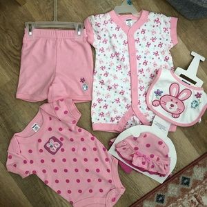 Baby girl 5 piece set